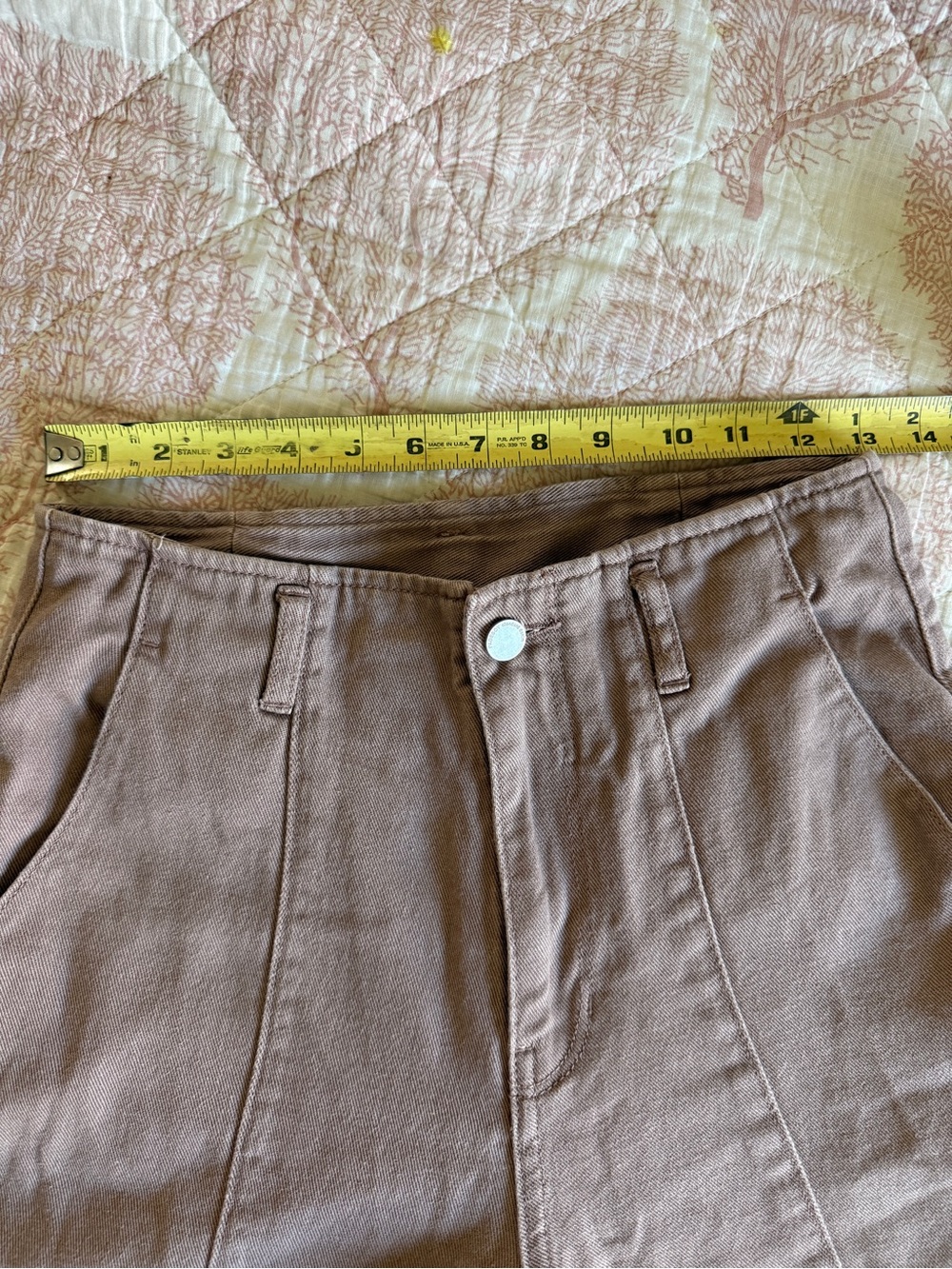 Women’s Casual Twill Pants in Light Brown - Pageboy